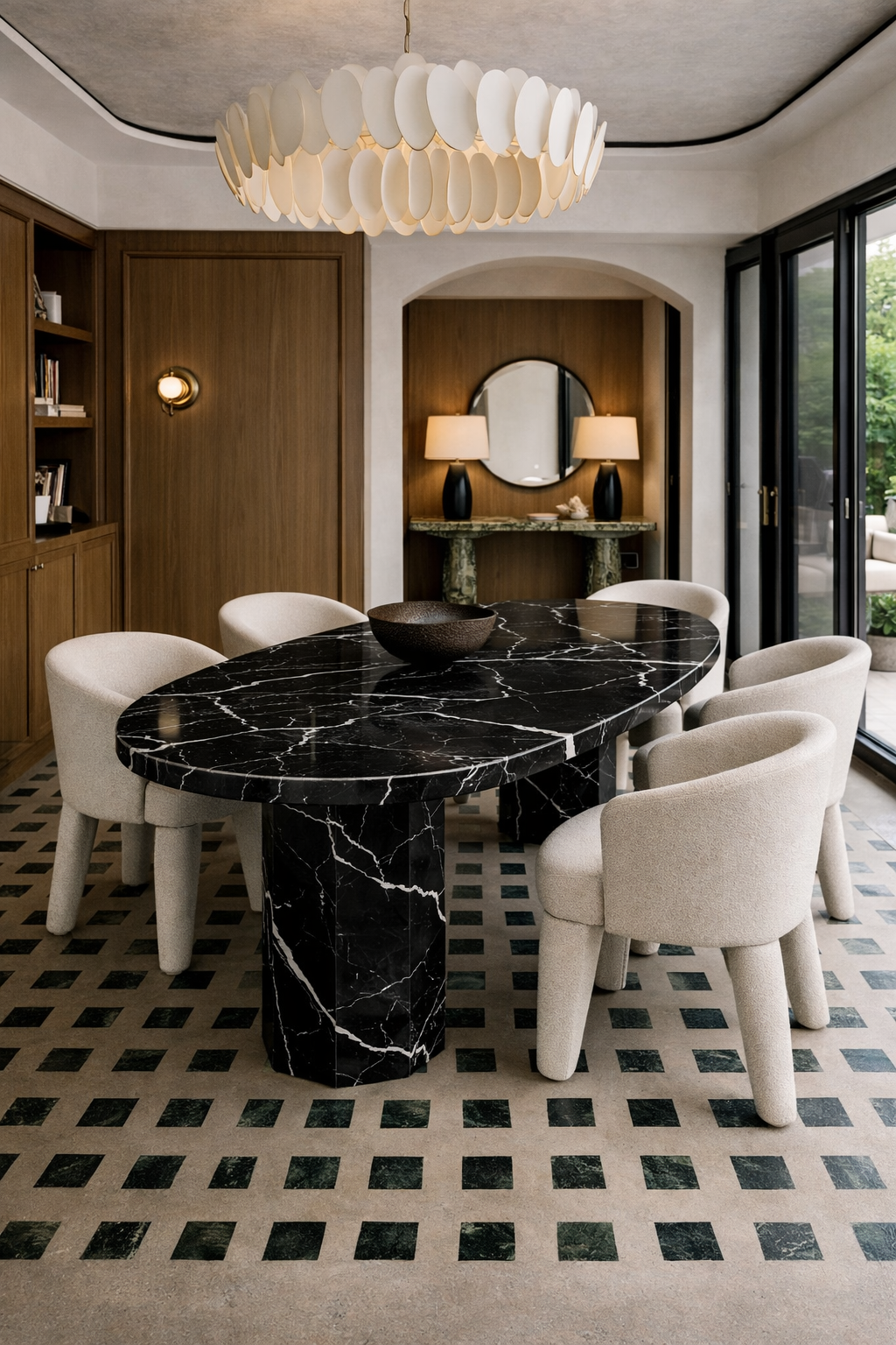 Athens Marble Dining Table