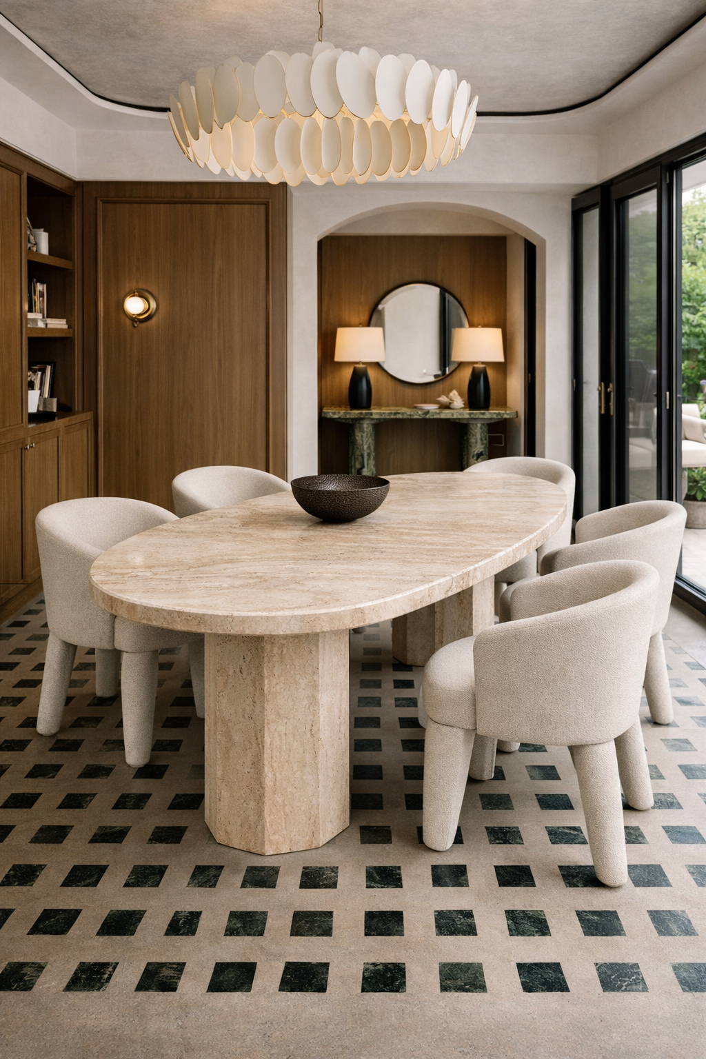 Athens Marble Dining Table