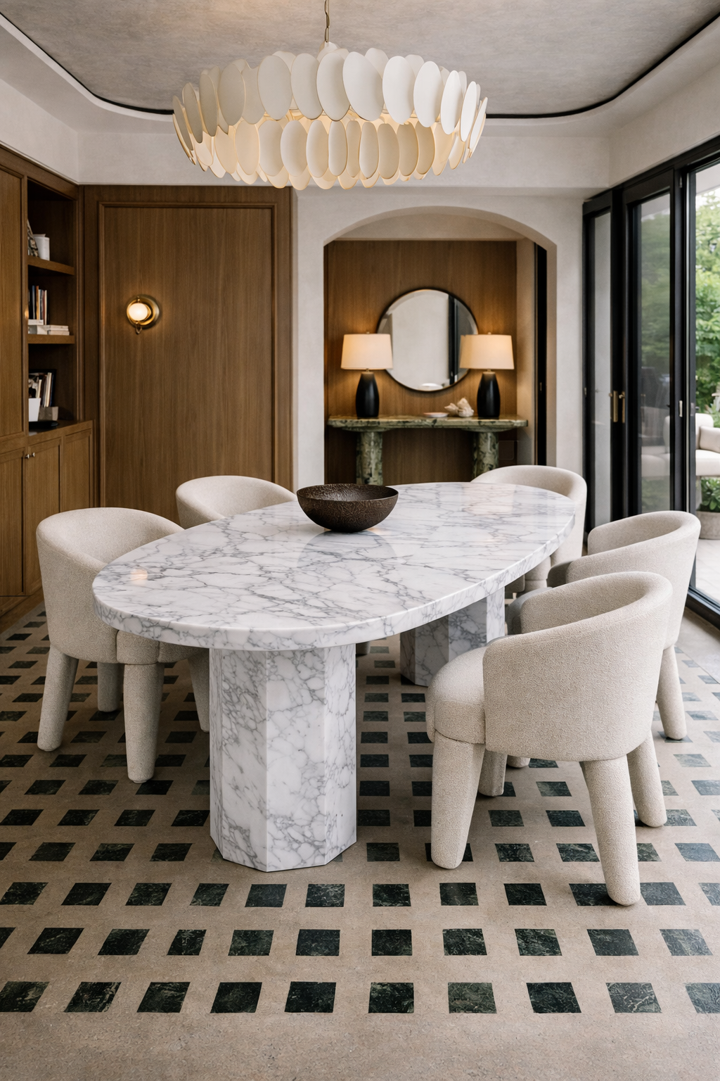 Athens Marble Dining Table
