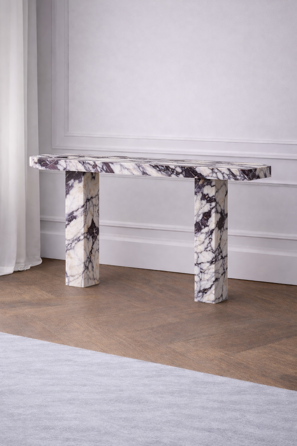 Santorini Marble Console Table