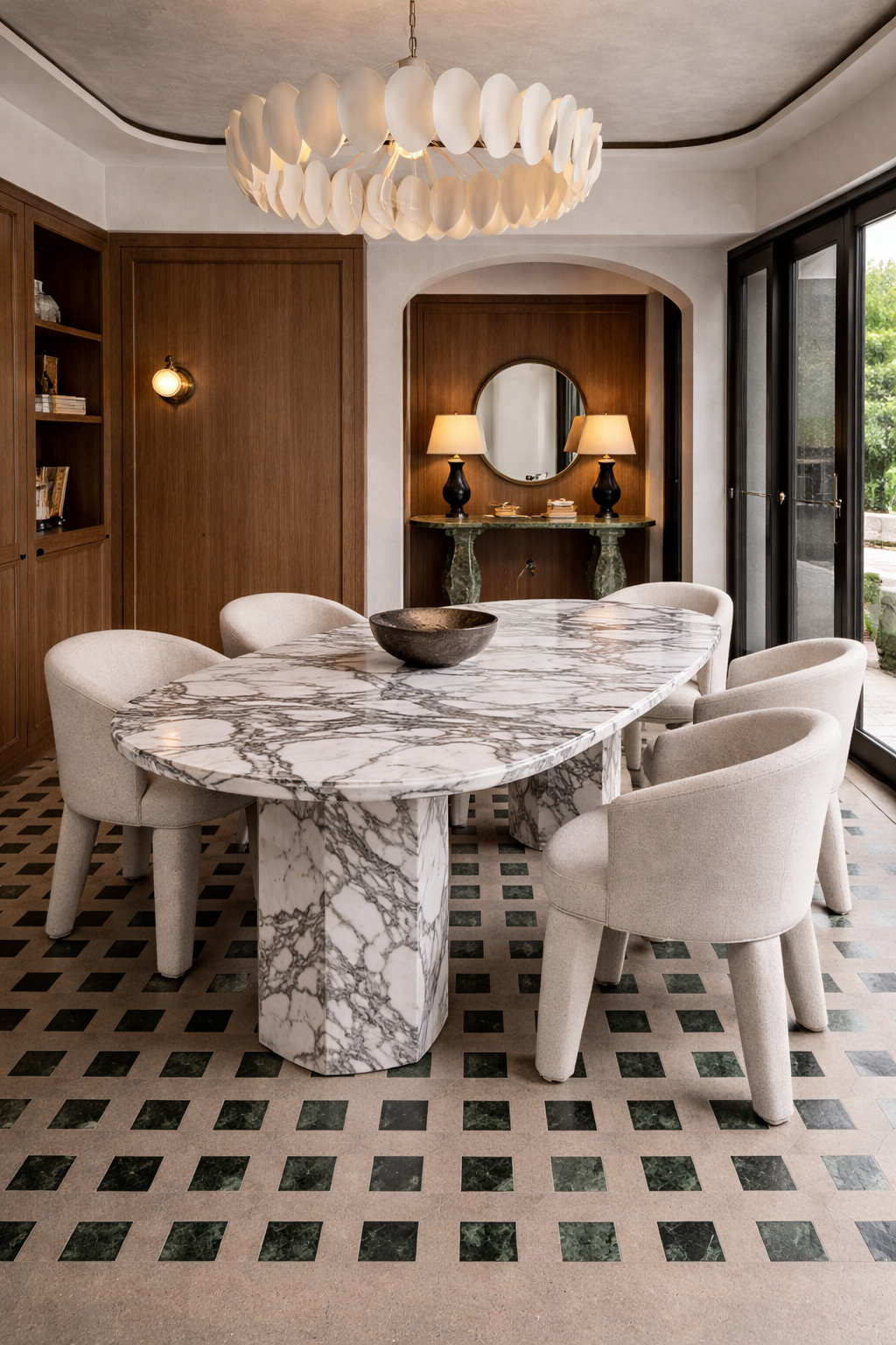 Athens Marble Dining Table