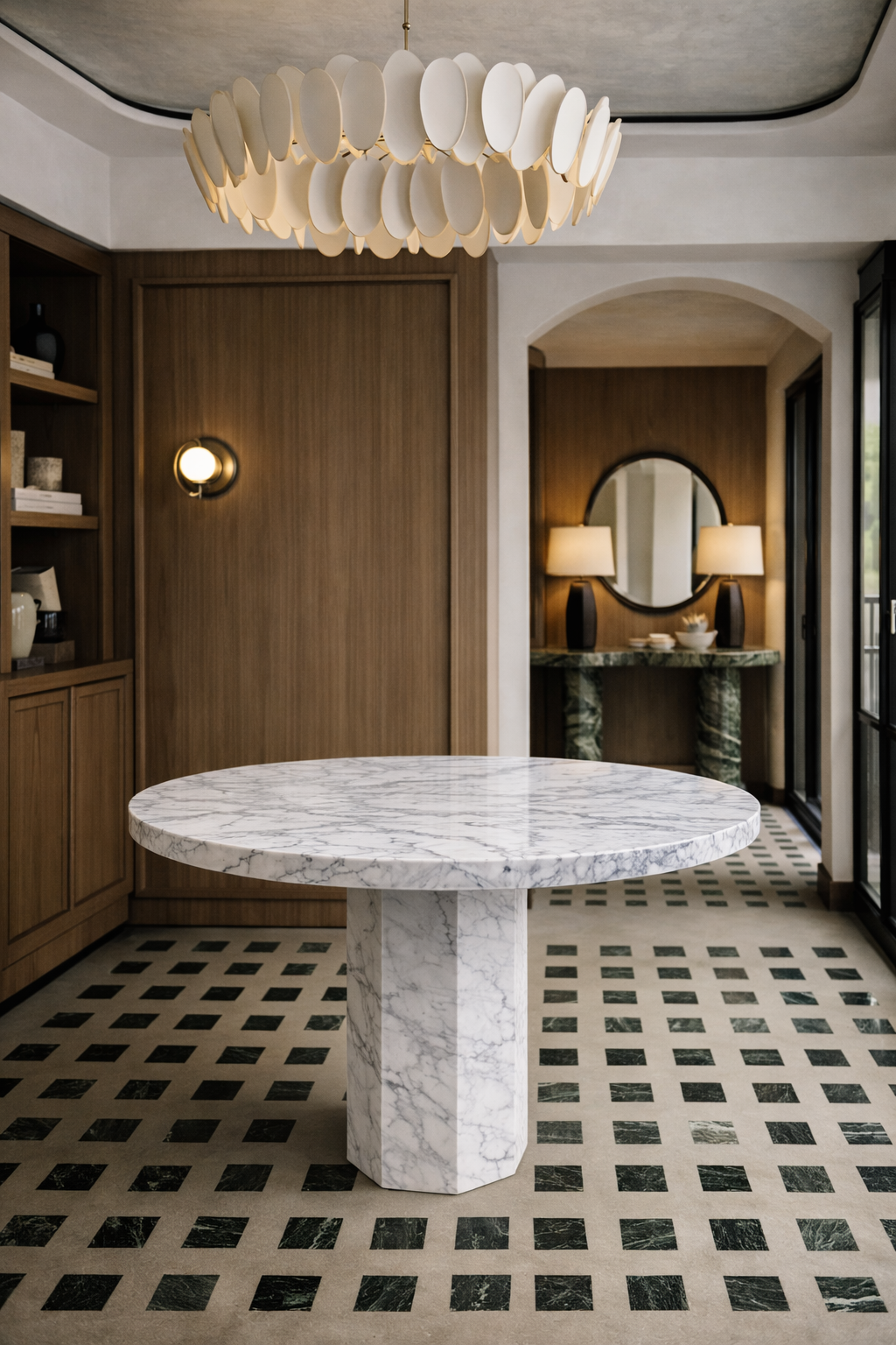 Roma Marble Dining Table