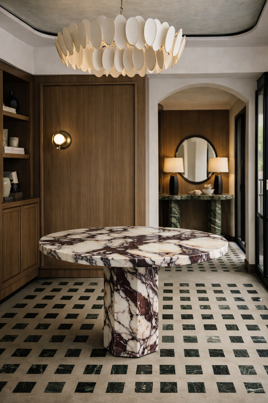 Roma Marble Dining Table