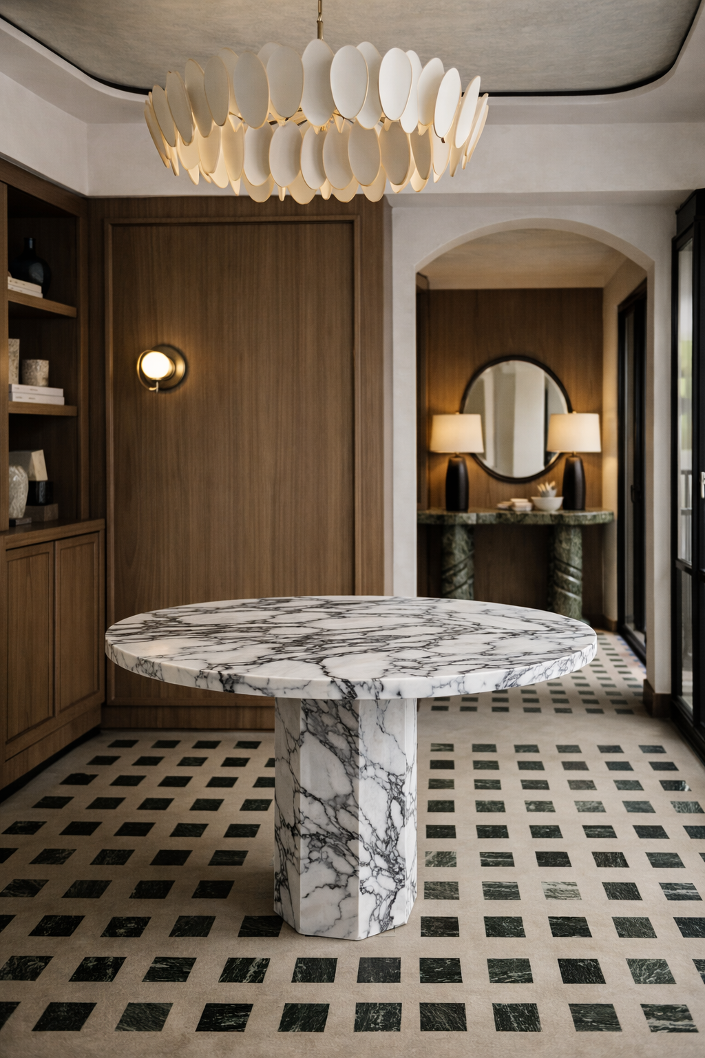 Roma Marble Dining Table