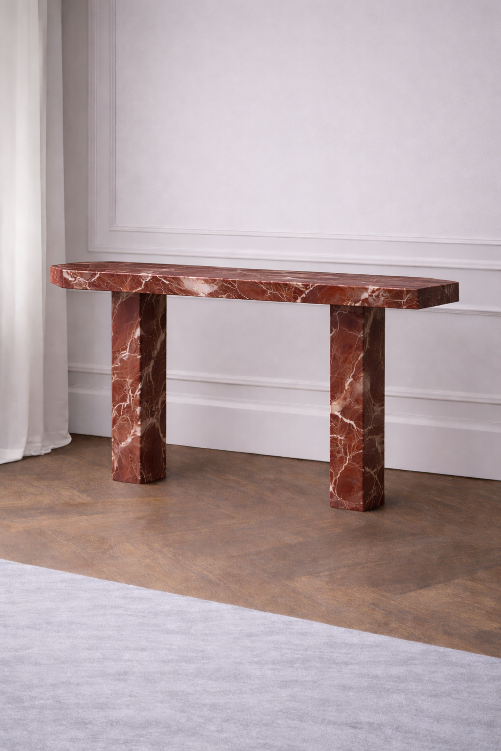 Santorini Marble Console Table