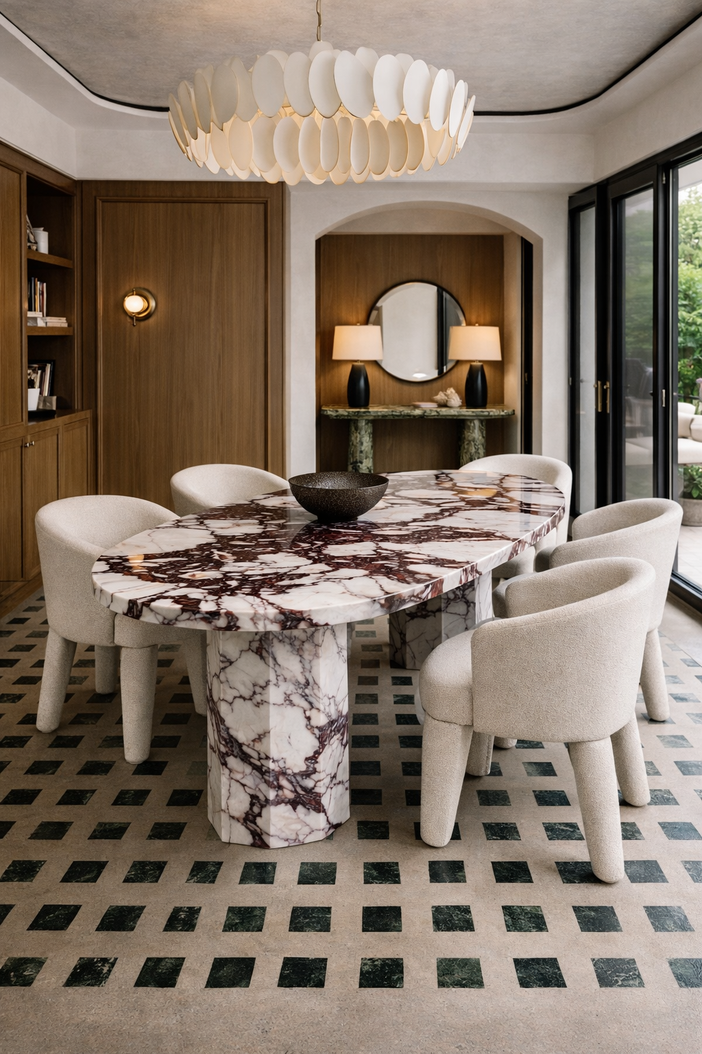 Athens Marble Dining Table