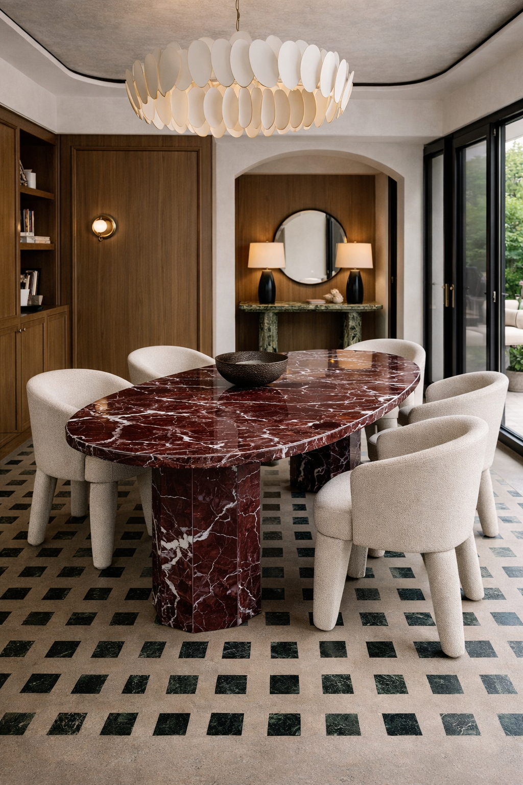 Athens Marble Dining Table
